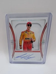 Joey Logano 2024 National Treasures Racing Signatures Auto /25 Autograph - Picture 1 of 2