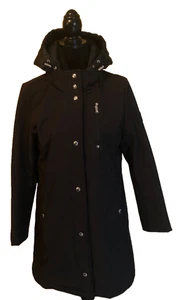 Lauren Ralph Lauren Soft Shell Quilted Coat, Black Size Small - Picture 1 of 11