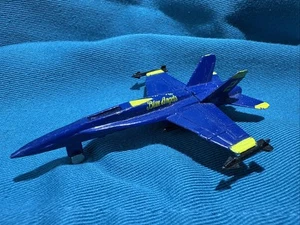 XPlanes US Navy F 18 Hornet Blue Angels Jet #2 Diecast 4”x 3.25” - Picture 1 of 11