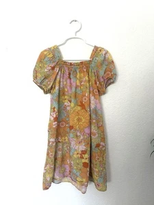 Show Me Your Mumu Girls Anna Dress Groovy blooms Size 7 - Picture 1 of 5