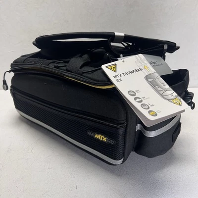 Сумка багажная Topeak MTX Quick Track EX черная изолированная прочная велосипедная упаковочная сумка - Изображение 1 из 4