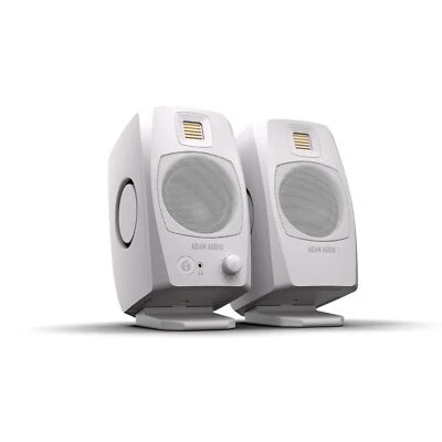 ADAM Audio D3V Active Desktop Monitoring System w. USB-C Connect (Pair, White) - Image 1 of 4
