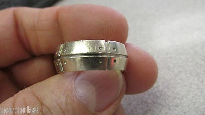 Anillo Tiffany & Company Stream America Oro Blanco 18k Talla 9-1/2 Hacer Oferta  Foto 1 de 4