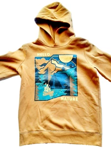 Jumping Beans Boys Hoodie Nature Sweatshirt Fleece Outdoors Camping 12 - Picture 1 of 12