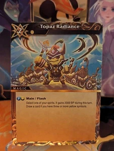 Battle Spirit Saga! Topaz Radiance EX01-009 - Elemental Spark Promo Holo - Casi nuevo - Imagen 1 de 1