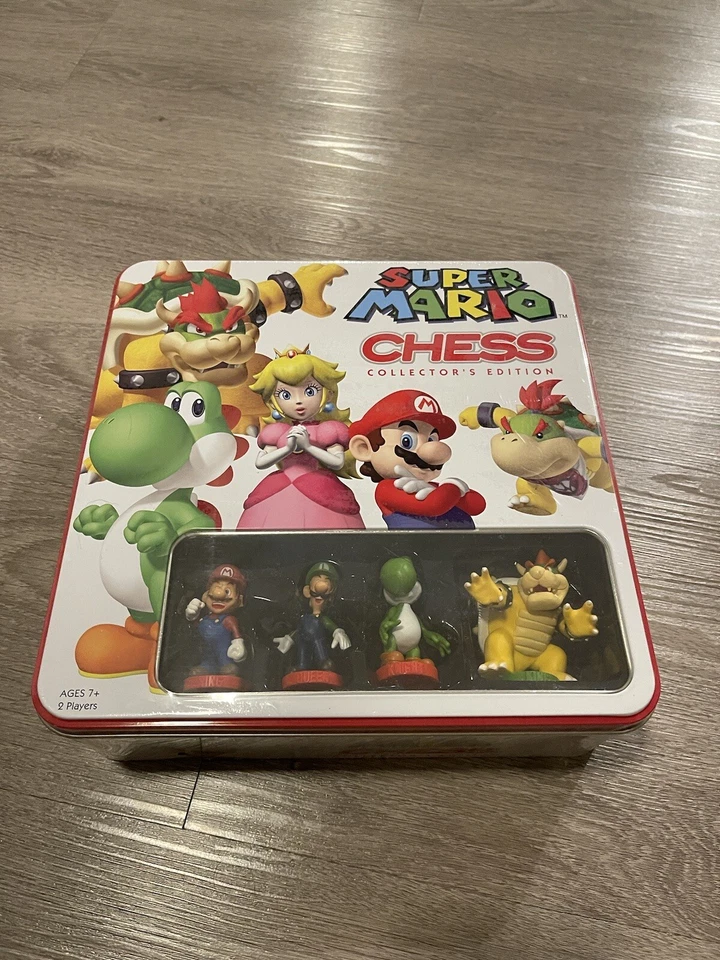 Nintendo Super Mario Brothers 32 Piece Chess Set Collectors Edition Sealed - Image 1 of 1