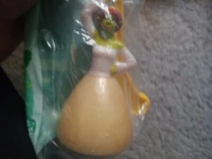 SHREK 2 Burger King Kids Toy Fiona  on Spinning Top dated 2003 - Picture 1 of 4