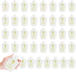 40Pcs Holy Water Bottles Holy Water Empty Containers 60ml Holy Water Plastic - Picture 1 of 1