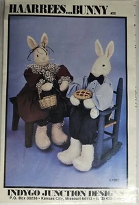 Indygo Junction Haarees... Bunny VINTAGE 1992 Unused-C2  - Picture 1 of 2