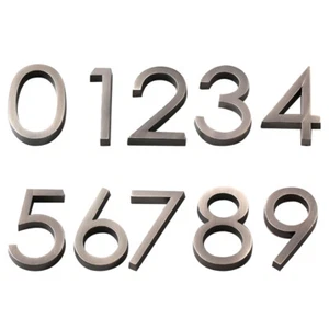 10 Pcs Number Modern Numbers Address Plaque Office - Picture 1 of 12