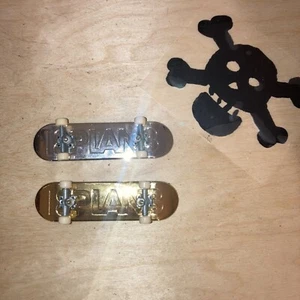 Plan b Gold And Platinum/silver Tech Deck Rare Vintage - Picture 1 of 7
