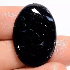 Natural Palm Root Agate Oval Shape Cabochon Gemstone 20.5 Ct 27X18X5 mm GC-37863 - Picture 1 of 2