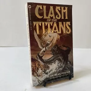 Clash of the Titans-pbk-Alan Dean Foster-1981-Warner Books-1st Print- Movie tie - Picture 1 of 12