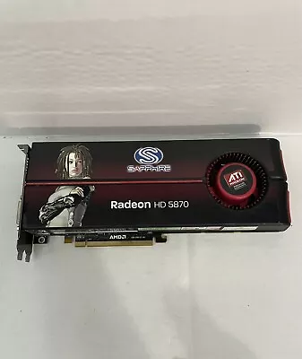 Sapphire Technology ATI Radeon HD 5870 (21161-00) 1 GB GDDR5 SDRAM PCI Expre - Image 1 of 4