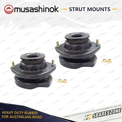 Rear LH+RH Strut Mount for Mazda 626 GC 2.0L 4Cyl incl Turbo FE FET 2/83-10/87 - image 1 of 2