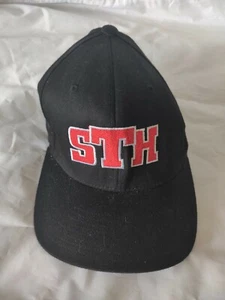 Vintage Adidas NCAA Texas Southern Tigers Black Hat Cap - Picture 1 of 3