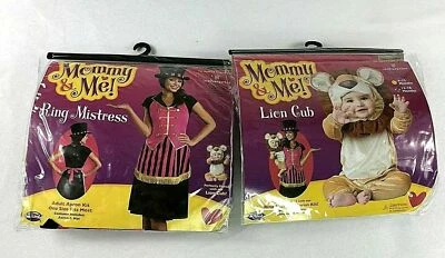 Conjunto de trajes de disfraces de mamá y cachorro de león y amante anillo bebé 12-18 meses Foto 1 de 4