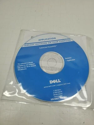 DELL Reinstall disc for cyberlink powerDVD software  2003 - Image 1 of 2