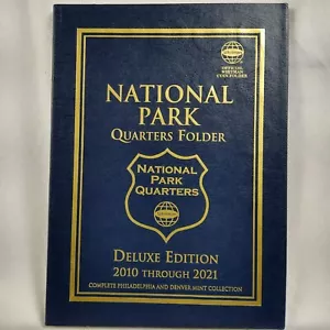 Whitman Deluxe Ed. 8078 Coin Folder 50 State Quarters 1999 2009 US Commemorative - Picture 1 of 6