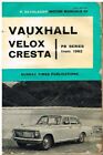 VAUXHALL CRESTA PB & VELOX PB SALOON (1962-65) MANUEL DE RÉPARATION DU PROPRIÉTAIRE