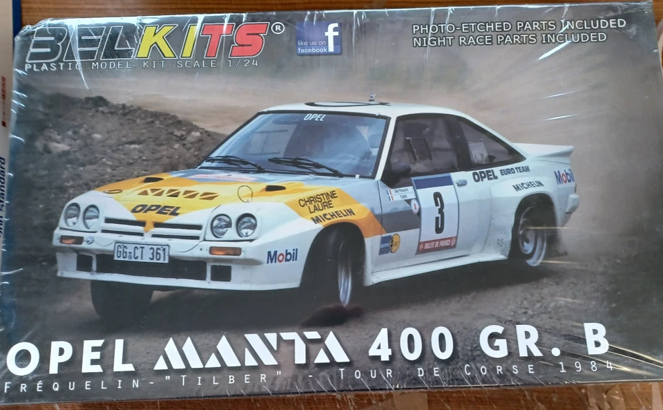 1:24 Belkits BEL-008 Opel Manta 400 Gr. B Fréquelin/"Tilber", Tour de Corse 1984 - Bild 1 von 1