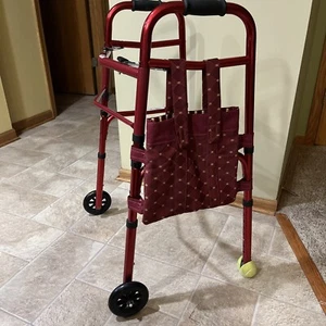 Walker Accessory Bag w/pockets For Walker, Wheelchair, Stroller... Side Tote - Picture 1 of 8