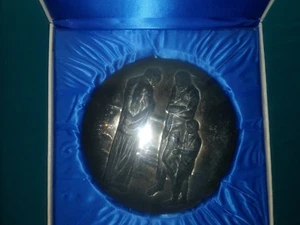 1973 THE HAMILTON MINT .999 FINE SILVER PICASSO "THE TRAGÖDIE" NIB #651 - Bild 1 von 7