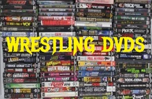 Up to 50% OFF!!! Wrestling DVD - Huge selection - Pay per View - Bio's - WWE - Picture 1 of 323