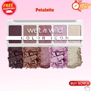 0.21 Ounce (Pack of 1) Wet n wild Color Icon Eyeshadow Makeup 5-Pan Petalette - Picture 1 of 9