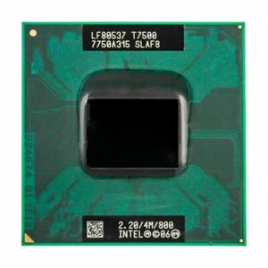Intel Core 2 Duo T7500 CPU Socket P SLA44 SLAF8 2.2 GHZ 4MB 800MHZ Processor - Picture 1 of 1