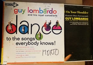 33RPM 2 Decca Guy Lombardo LPs - Dance to Songs Know / Snuggled on Shoulder, VG+ - Imagen 1 de 15