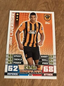 Jake Livermore Hull City FC Match Attax 2014/15 Football Card - Picture 1 of 2