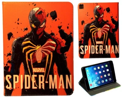 For iPad Mini 6 Spider-Man Marvel Superhero Movie New Smart Stand Case Cover - Image 1 of 4