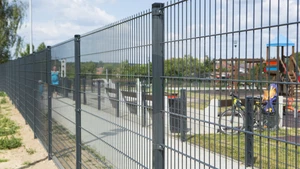 64,75 m Doppelstabmatten Zaun Set Gittermatten Stabmatten H 2030 mm Anthrazit - Bild 1 von 9