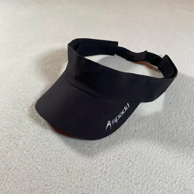 Spadd Golf Visor Hat Mens Black Strap Back Adjustable Cap Lightweight Golfer - Image 1 of 4