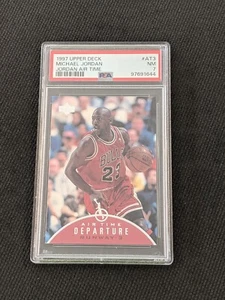 1997 Upper Deck Michael Jordan Jordan Airtime PSA 7 NM #AT3 THE GOAT Bulls HOF - Picture 1 of 6