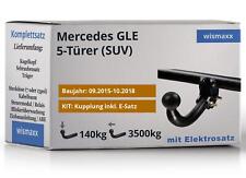 ANHÄNGERKUPPLUNG für Mercedes GLE W166 15-18 starr BRINK + 13-pol E-Satz JAEGER