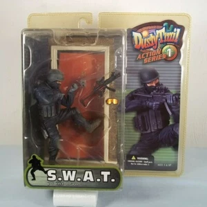 RARE Dusty Trail Toys SWAT Point Man Series 1 Action Figure Kicking Door MP5 - Picture 1 of 8