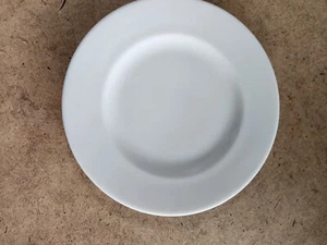 Piatto pane bianco vintage diametro 6,25" (MS 6-1) - Foto 1 di 2
