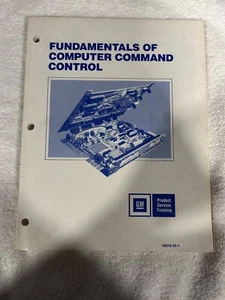 GM Product Service Training Fundamentals Of Computer Command Control - Picture 1 of 7