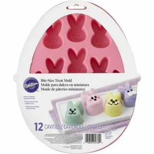 Mini Easter Bunny 3D Silicone Cake/Treat Mould (12 Cavities) Pk 1 - Picture 1 of 1
