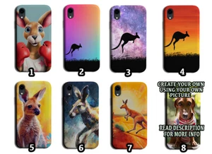 Kangaroo Phone Case Cover Kangaroos Roo Roos Australia Funny Novelty Boxer Sun - Picture 1 of 1