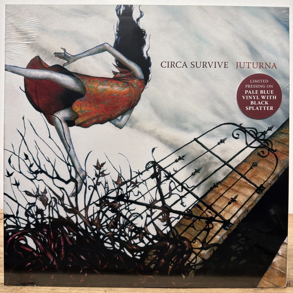 CIRCA SURVIVE - Juturna, Limited BLUE + BLACK SPLATTER COLOR VINYL LP Sealed! - Image 1 of 2