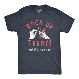 Camiseta Para Hombre Back Up Terry Put It In Reverso Divertida Fuegos Artificiales Sarcástica - Imagen 1 de 7