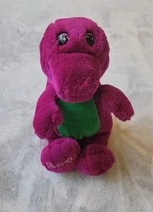 Vintage Barney The Dinosaur 12" Plush 1992 Lyons Group Purple Stuffed Toy - Picture 1 of 9