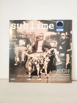 Sublime "Icon: Greatest Hits" 12" Vinyl Record LP SEALED/NEW (2020) (Blue Vinyl) - Image 1 of 3