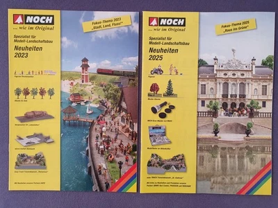 Noch Catalogues - Novelties 2025 & 2023 - Model Railway, Model Landscaping - Image 1 of 4