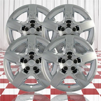 17" Screw-on Chrome Hubcaps for 2007-2010 Pontiac G6 (QTY: Four) - Image 1 of 4