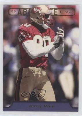 1999 Playoff Absolute EXP Jerry Rice #171 HOF - Image 1 of 2