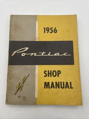 1956 Pontiac Repair Shop Manual 56 Chieftain & Star Chief Vintage Original OEM - Image 1 of 4